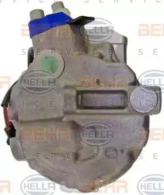 HELLA 8FK 351 105-351 - Compressor, air conditioning autospares.lv