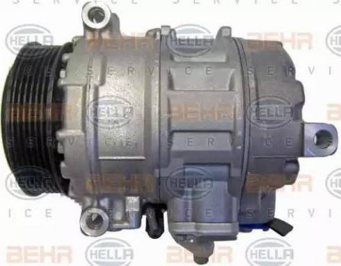 HELLA 8FK 351 105-381 - Compressor, air conditioning autospares.lv