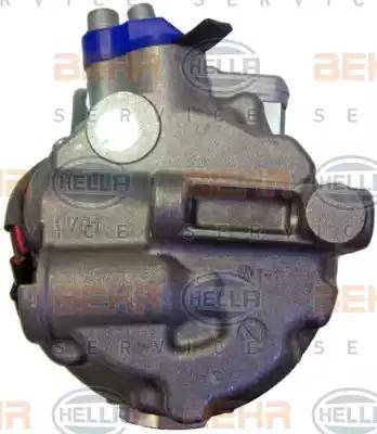 HELLA 8FK 351 105-381 - Compressor, air conditioning autospares.lv