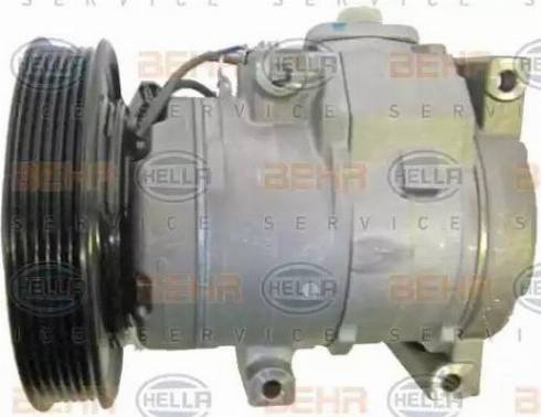 HELLA 8FK 351 105-321 - Compressor, air conditioning autospares.lv