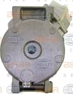 HELLA 8FK 351 105-321 - Compressor, air conditioning autospares.lv