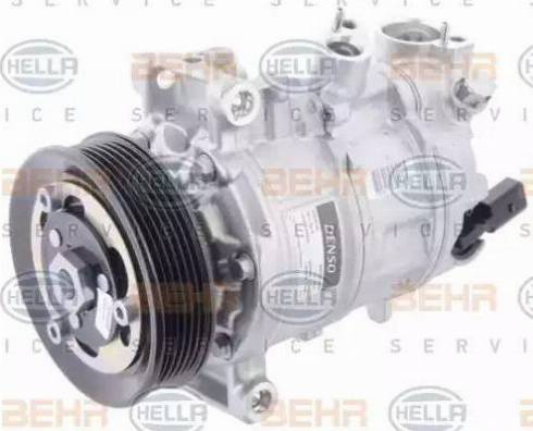 HELLA 8FK 351 105-211 - Compressor, air conditioning autospares.lv