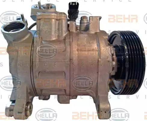 HELLA 8FK 351 105-221 - Compressor, air conditioning autospares.lv