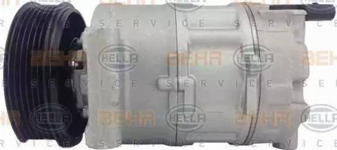 HELLA 8FK 351 105-711 - Compressor, air conditioning autospares.lv