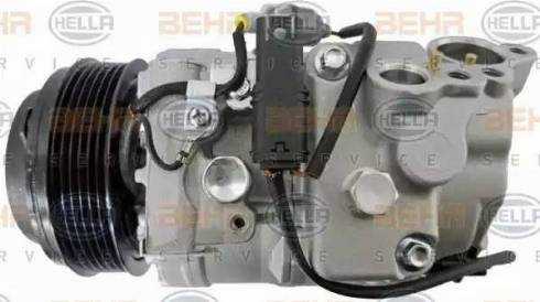 HELLA 8FK 351 105-781 - Compressor, air conditioning autospares.lv