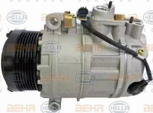 HELLA 8FK 351 105-771 - Compressor, air conditioning autospares.lv