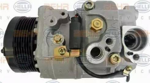 HELLA 8FK 351 105-771 - Compressor, air conditioning autospares.lv