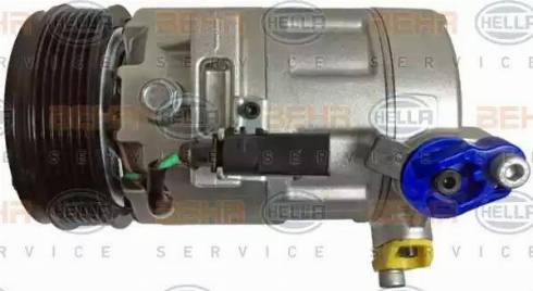 HELLA 8FK 351 106-911 - Compressor, air conditioning autospares.lv