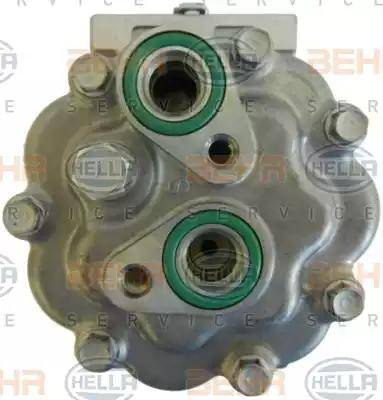 HELLA 8FK 351 106-921 - Compressor, air conditioning autospares.lv