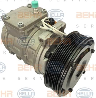 HELLA 8FK 351 106-641 - Compressor, air conditioning autospares.lv