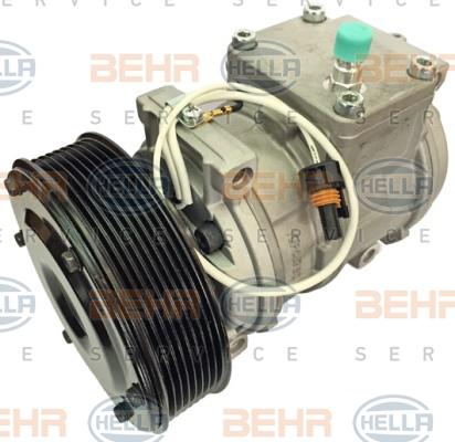 HELLA 8FK 351 106-641 - Compressor, air conditioning autospares.lv