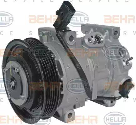 HELLA 8FK 351 106-341 - Compressor, air conditioning autospares.lv