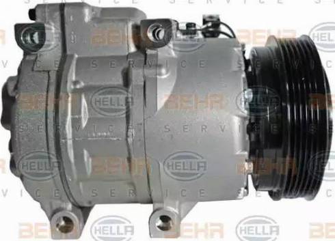 HELLA 8FK 351 106-231 - Compressor, air conditioning autospares.lv