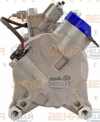 HELLA 8FK 351 100-601 - Compressor, air conditioning autospares.lv