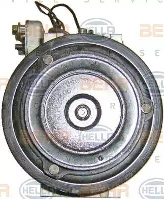 HELLA 8FK 351 108-981 - Compressor, air conditioning autospares.lv