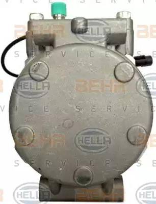 HELLA 8FK 351 108-921 - Compressor, air conditioning autospares.lv