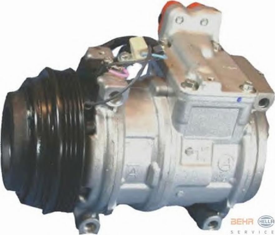 HELLA 8FK351108971 - Compressor, air conditioning autospares.lv