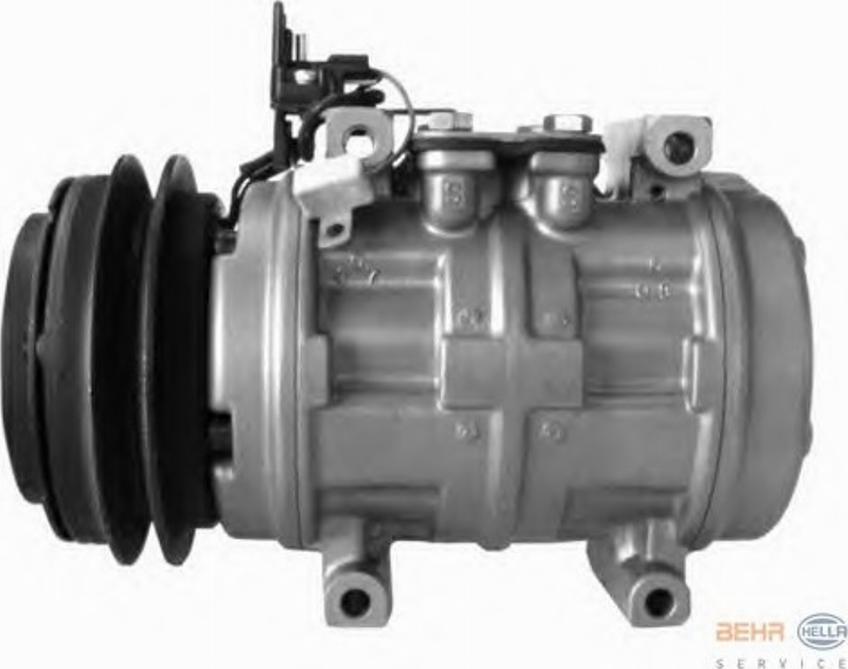 HELLA 8FK351108531 - Compressor, air conditioning autospares.lv