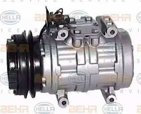 HELLA 8FK 351 108-031 - Compressor, air conditioning autospares.lv