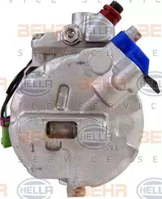 HELLA 8FK 351 108-071 - Compressor, air conditioning autospares.lv