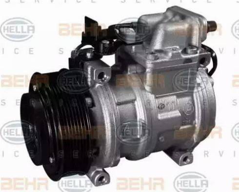 HELLA 8FK 351 108-191 - Compressor, air conditioning autospares.lv