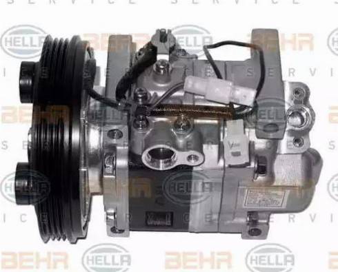 HELLA 8FK 351 103-021 - Compressor, air conditioning autospares.lv