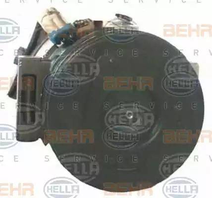 HELLA 8FK 351 102-001 - Compressor, air conditioning autospares.lv