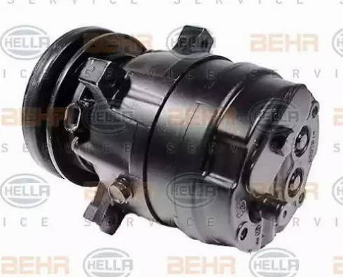 HELLA 8FK 351 102-071 - Compressor, air conditioning autospares.lv