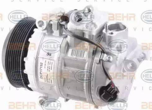 HELLA 8FK 351 107-131 - Compressor, air conditioning autospares.lv