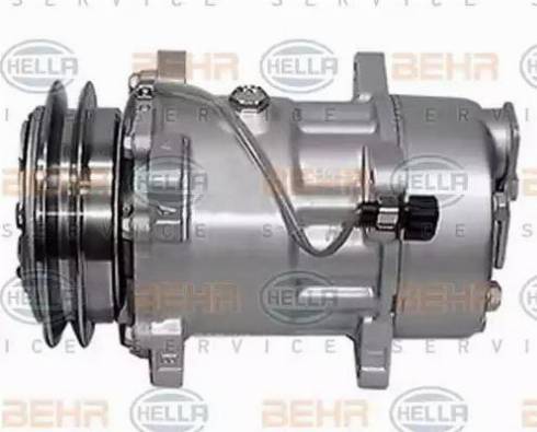 HELLA 8FK 351 119-151 - Compressor, air conditioning autospares.lv