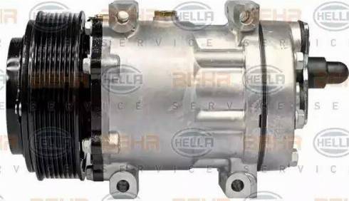 HELLA 8FK 351 119-891 - Compressor, air conditioning autospares.lv