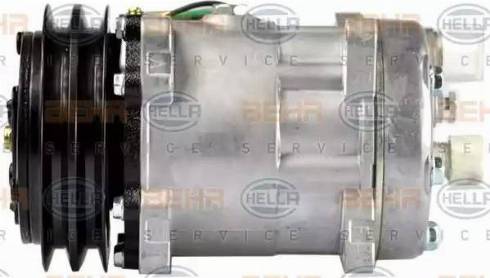 HELLA 8FK 351 119-861 - Compressor, air conditioning autospares.lv