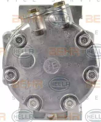 HELLA 8FK 351 119-881 - Compressor, air conditioning autospares.lv