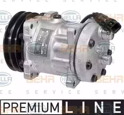 HELLA 8FK 351 119-361 - Compressor, air conditioning autospares.lv