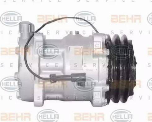 HELLA 8FK 351 119-311 - Compressor, air conditioning autospares.lv