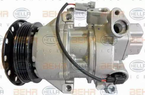 HELLA 8FK 351 114-981 - Compressor, air conditioning autospares.lv