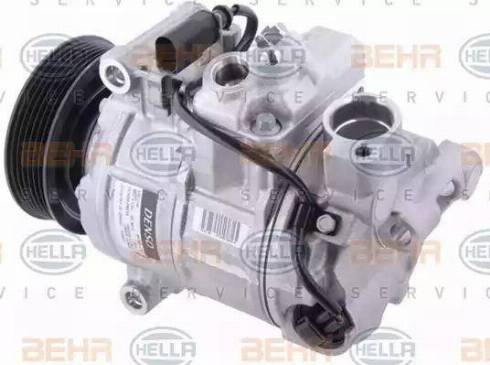 HELLA 8FK 351 114-461 - Compressor, air conditioning autospares.lv