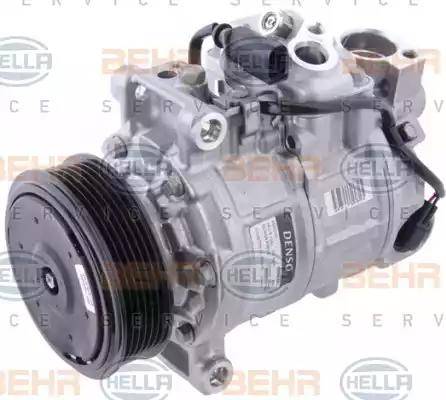 HELLA 8FK 351 114-461 - Compressor, air conditioning autospares.lv