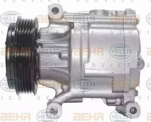 HELLA 8FK 351 114-541 - Compressor, air conditioning autospares.lv