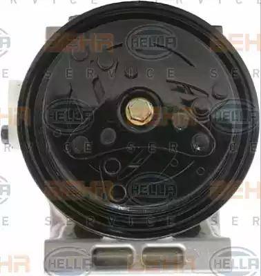 HELLA 8FK 351 114-561 - Compressor, air conditioning autospares.lv