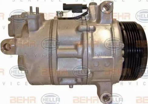 HELLA 8FK 351 114-671 - Compressor, air conditioning autospares.lv