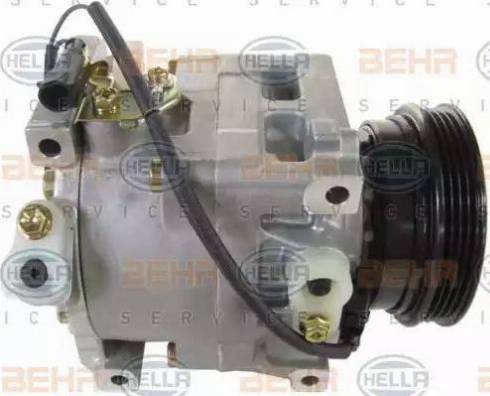 HELLA 8FK 351 114-191 - Compressor, air conditioning autospares.lv