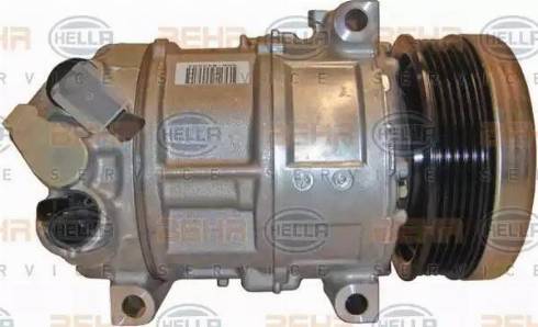 HELLA 8FK 351 114-151 - Compressor, air conditioning autospares.lv