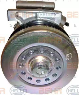 HELLA 8FK 351 114-151 - Compressor, air conditioning autospares.lv