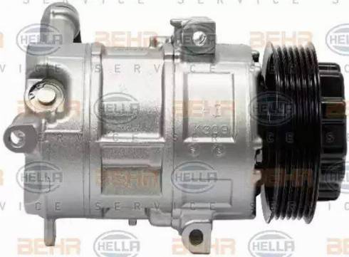 HELLA 8FK 351 114-101 - Compressor, air conditioning autospares.lv