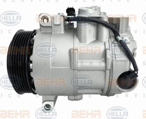 HELLA 8FK 351 114-851 - Compressor, air conditioning autospares.lv