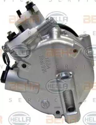 HELLA 8FK 351 114-391 - Compressor, air conditioning autospares.lv