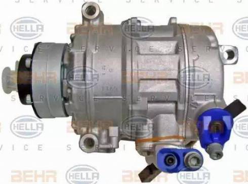 HELLA 8FK 351 114-311 - Compressor, air conditioning autospares.lv