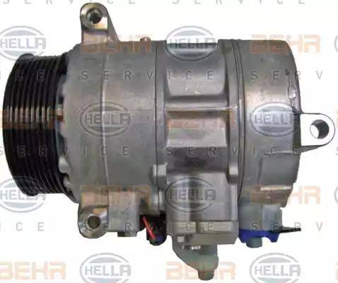 HELLA 8FK 351 114-331 - Compressor, air conditioning autospares.lv