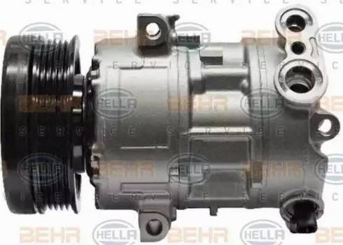 HELLA 8FK 351 114-781 - Compressor, air conditioning autospares.lv